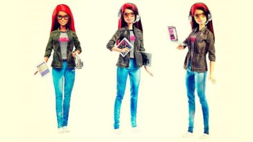 Barbie programadora de videojuegos