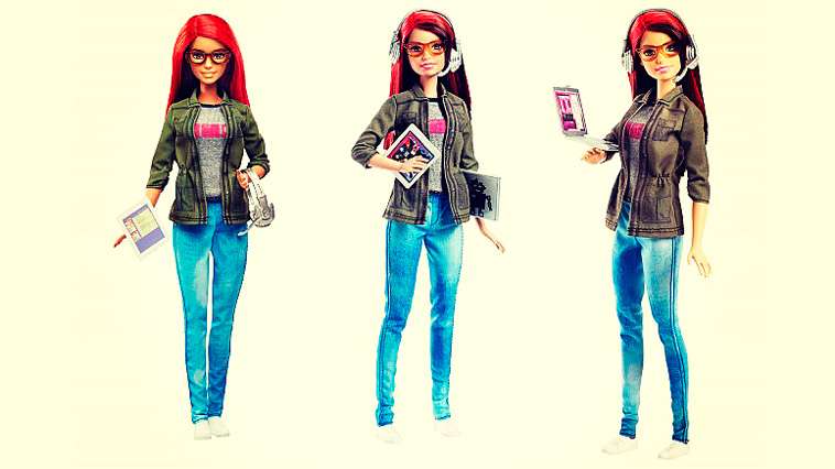 Barbie programadora de videojuegos