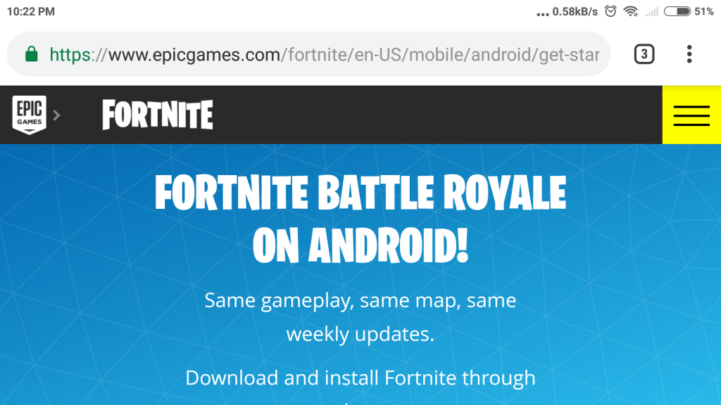 Descargar Fortnite para Android