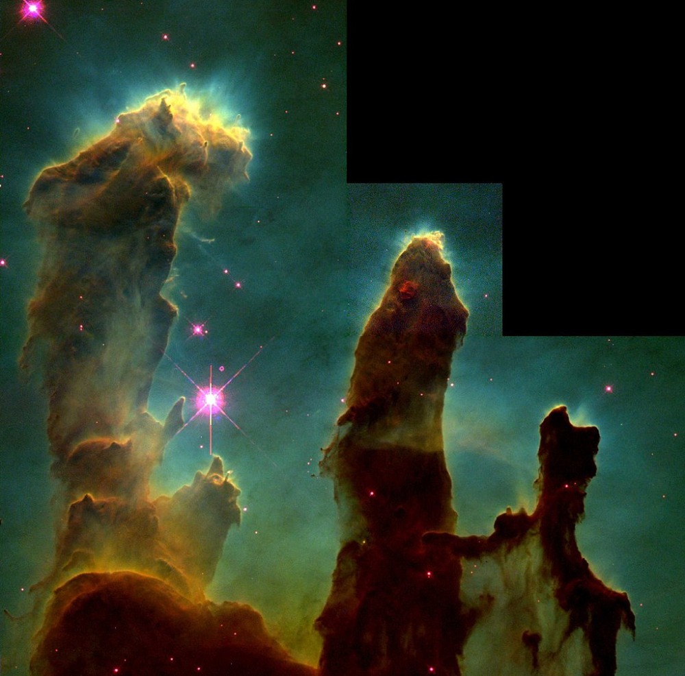 pilares de la creacion hubble 1995